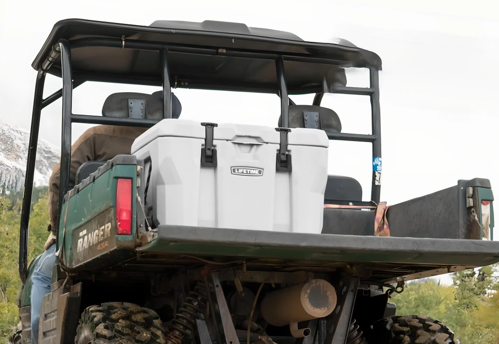 outdoor cooler with storage
